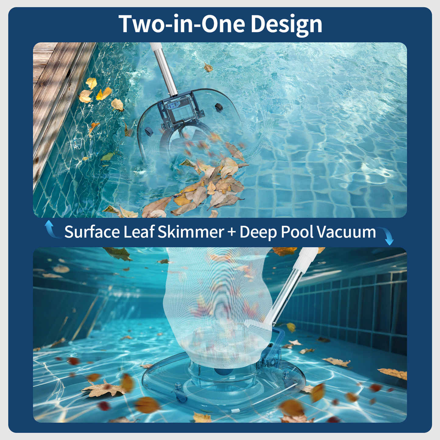 Yousky 2025PLV Efficient Pool Leaf Vacuum