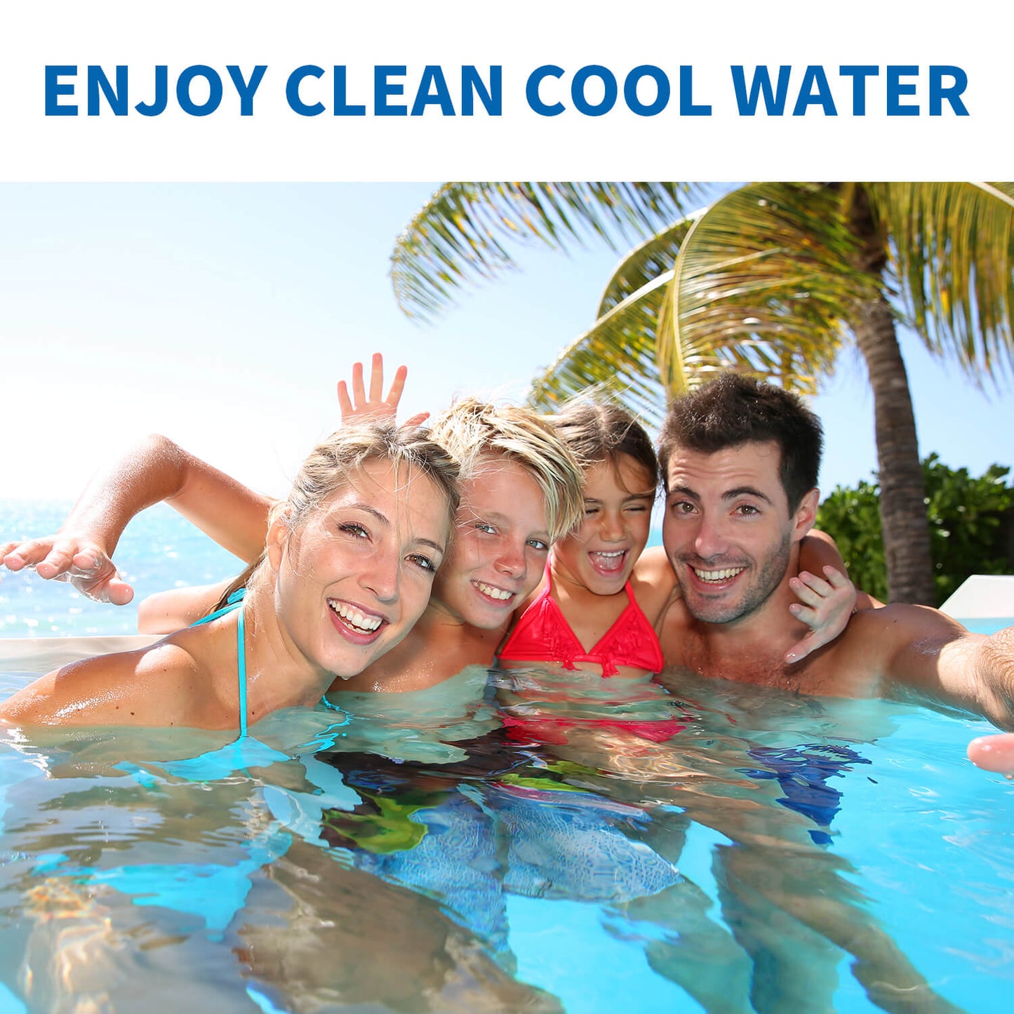 Chlorine Tablets 3 inch, Long Lasting 90% Stabilized Available Chlorine Tabs for Pool, Hot Tubs, Spa