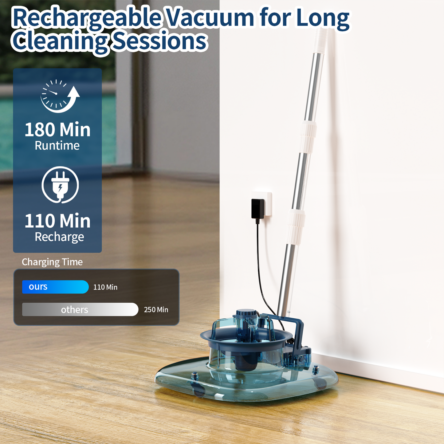 Yousky 2025PLV Efficient Pool Leaf Vacuum