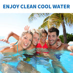 Chlorine Tablets 3 inch, Long Lasting 90% Stabilized Available Chlorine Tabs for Pool, Hot Tubs, Spa
