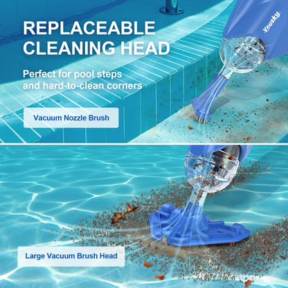 2025 Yousky Handheld Pool Vacuums Cordless Pool Vacuum