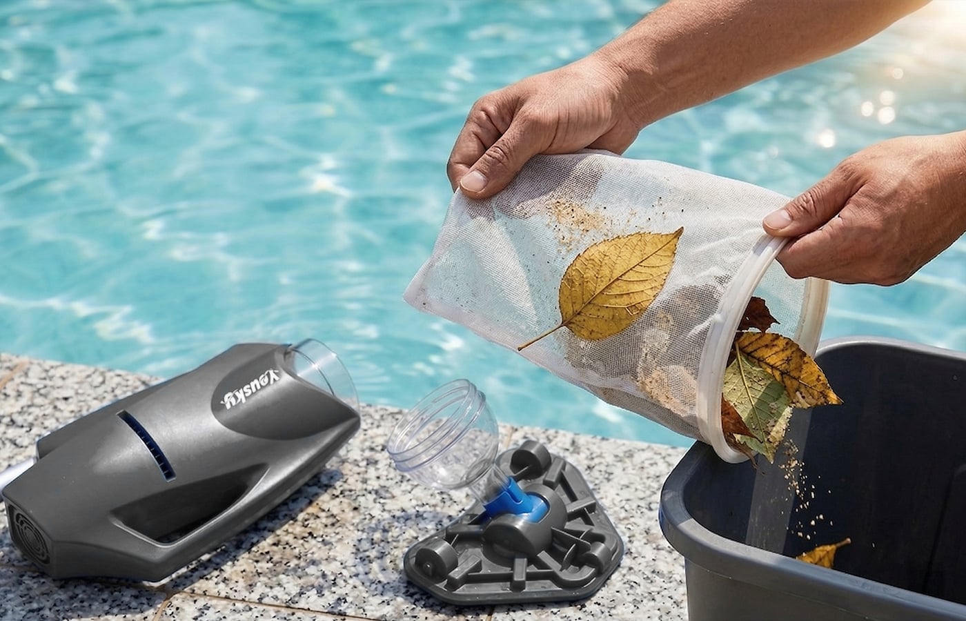 best handheld pool vacuum
