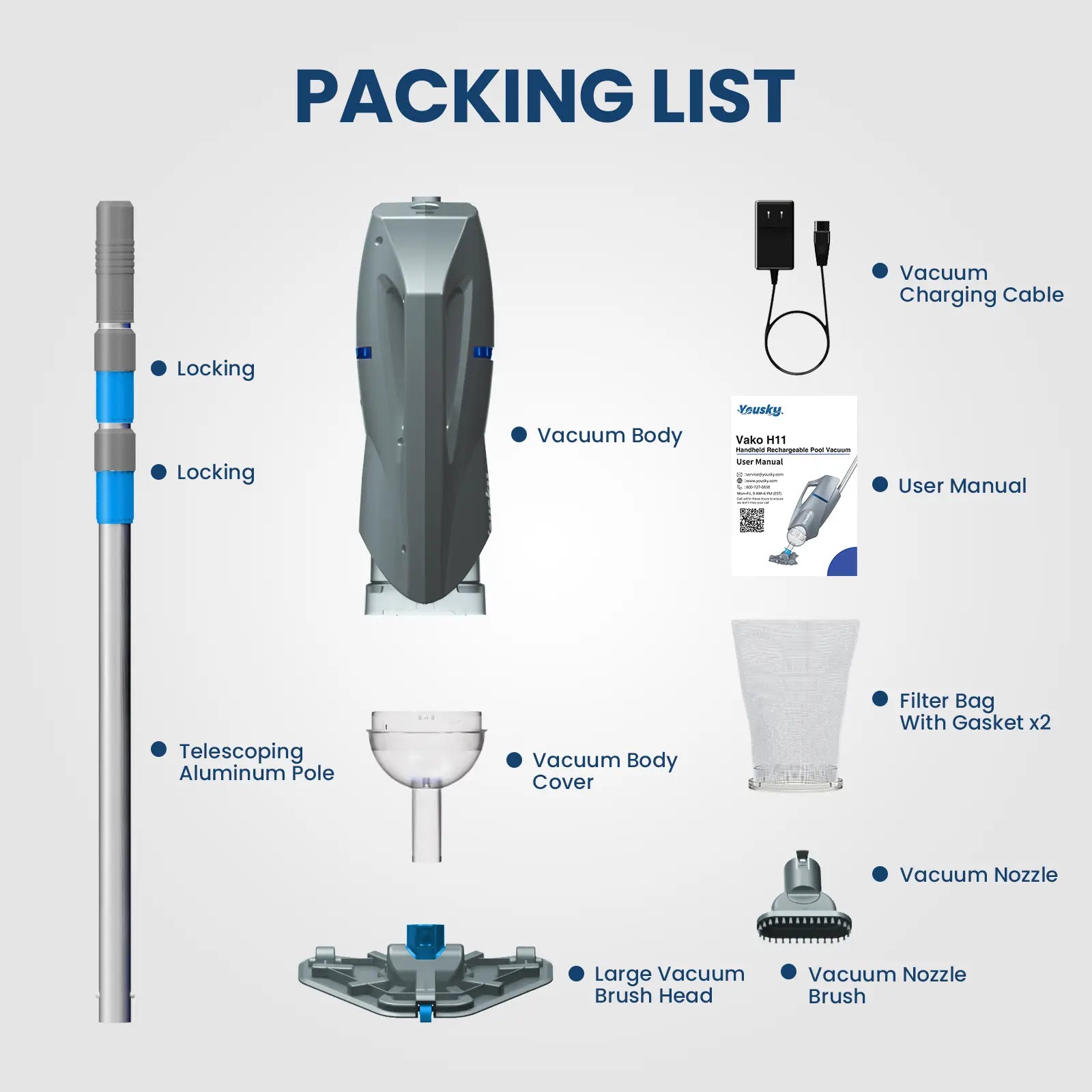 handheld pool vacuum