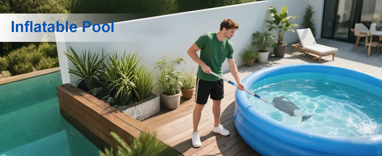 pool vacuum for inflatable pools