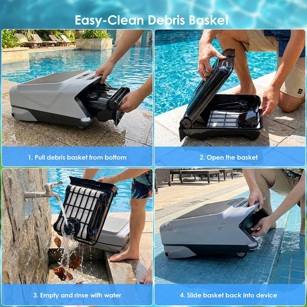 solar powered pool skimmer
