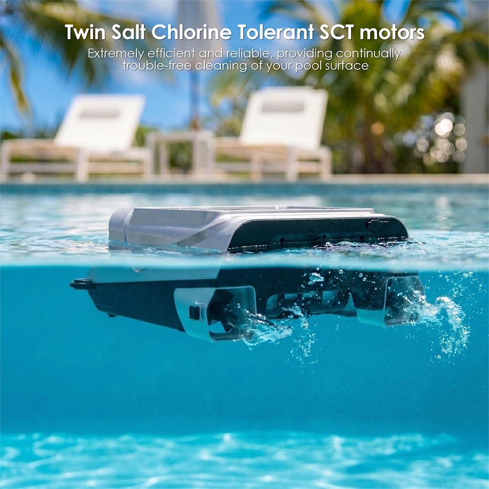 solar powered pool skimmer